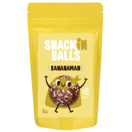 Ładowarka solarna SNACKin BALLS Bananaman 65 g