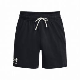 Spodenki męskie Under Armour Rival Terry 6in Short czarny Black