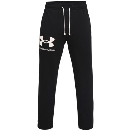 Spodnie męskie Under Armour Rival Terry Pant czarny Black / / Onyx White