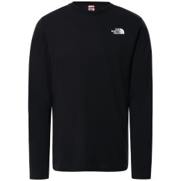 Koszulka męska The North Face Red Box Tee Long Sleeve czarny/zielony Tnfblk/Thymbrshwdcamprint