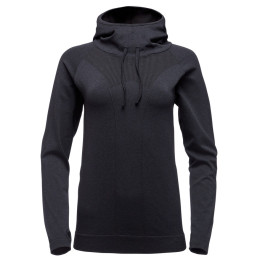 Bluza damska Black Diamond Crux Hoody czarny Carbon