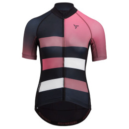 Damska koszulka kolarska Silvini Mazzana 2023 czarny/fioletowy black-fuchsia