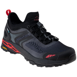 Męskie buty turystyczne Elbrus Milkar Wp czarny Black/Castelrock/Flame Secret