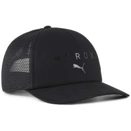 Bejsbolówka Puma x HYROX Trucker Cap czarny PUMA Black