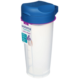 Shaker Sistema Hydrate Shaker 750 ml niebieski