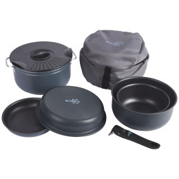 Zestaw naczyń Bo-Camp Cookware set Trekking 7-częściowa