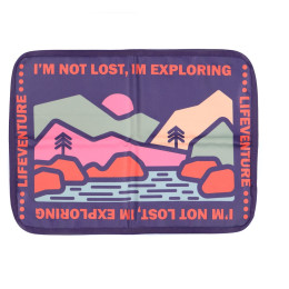 Siedzisko LifeVenture Sit Mat fioletowy Mountain