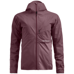 Damska kurtka przeciwdeszczowa Ortovox Trace 2.5L Jacket W różowy Chestnut
