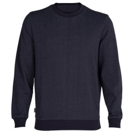 Męska bluza Icebreaker Central Ls Sweatshirt ciemnoniebieski MidnightNavy