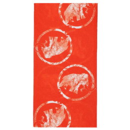 Komin Mammut Neck Gaiter czerwony/biały hot red/white