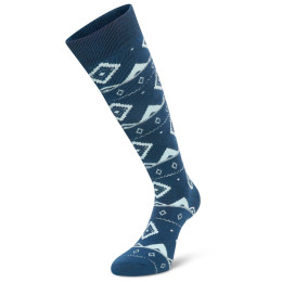 Damskie skarpety Dare 2b Womens Printed Ski Socks niebieski MnltDmFairPn