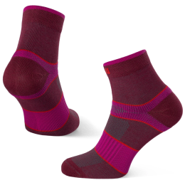Skarpetki Zulu Zulu Sport czerwony/różowy red/pink