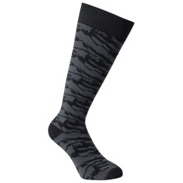 Męskie podkolanówki Dare 2b Mens Printed Ski Socks II czarny BlkMountnPrt