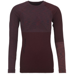 Koszulka damska Ortovox 230 Merino Competition LS W bordowy Darkwineblend