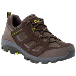 Buty męskie Jack Wolfskin Vojo 3 Texapore Low M zielony/brązowy dark brown / lime