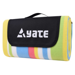 Koc piknikowy Yate z folią aluminiową zielony