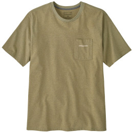 Koszulka męska Patagonia Men's Boardshort Logo Pocket Responsibili-Tee zielony Gumtree Green