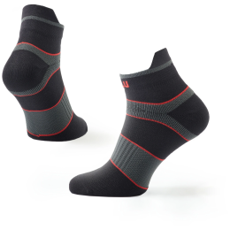 Skarpetki Zulu Zulu Sport Low czarny/czerwony black/red