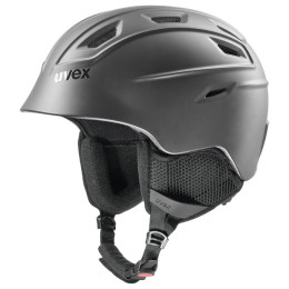 Kask narciarski Uvex Fierce czarny BlackMat