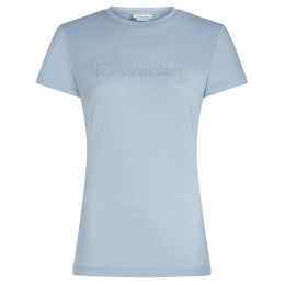 Damska koszulka Icebreaker Women M 150 Tech Lite SS Tee IBStitchlin jasnoniebieski Zinc Blue
