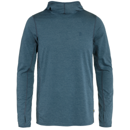 Męska bluza Fjällräven Abisko Sun-hoodie M niebieski/zielony Indigo Blue