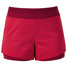 Szorty damskie Mountain Equipment Dynamo Wmns Twin Short różowy Capsicum Red