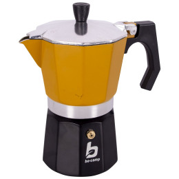Kawiarka Bo-Camp Percolator Hudson 3-cups czarny/żółty