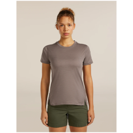 Damska koszulka Icebreaker 150 MerinoFine™ Ace SS Tee jasnobrązowy PORCINI