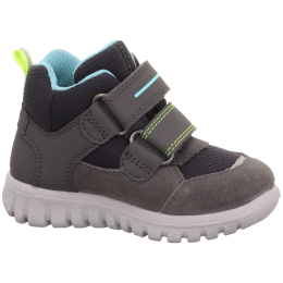 Buty dziecięce Superfit Sport7 Mini Grau/Gelb