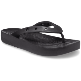 Japonki damskie Crocs Classic Platform Flip W czarny Black