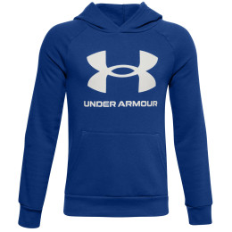 Bluza dziecięca Under Armour Rval Fleece Hoodie niebieski Royal / / Onyx White