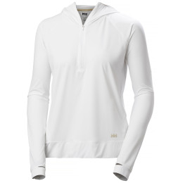 Bluza damska Helly Hansen W Shine Solen 1/2 Zip Hoodie biały 001 WHITE