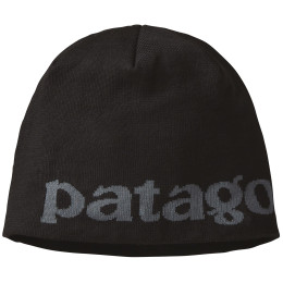 Czapki zimowe Patagonia Beanie Hat czarny/szary Logo Belwe: Black