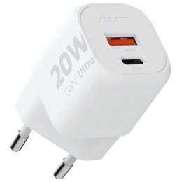 Ładowarka Xtorm 20W GaN2 Ultra Wall Charger biały