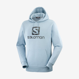 Bluza Salomon Outlife Logo Pullover Hoodie jasnoniebieski AshleyBlue