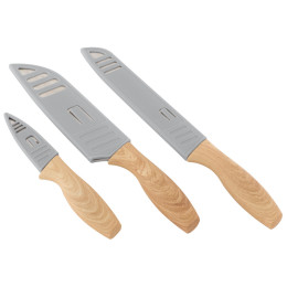 Zestaw noży Outwell Matson Knife Set brązowy