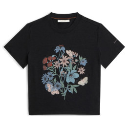 Koszulka damska Icebreaker Merino 150 Tech Lite SS Crop Tee NZ Flora