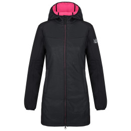 Płaszcz damski Loap Ura czarny Tap Shoe/Pink