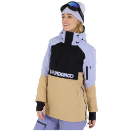 Kurtka zimowa damska Fundango Birch ECO Logo Anorak żółty gold