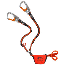 Lonża wspinaczkowa Climbing Technology Top Shell Slider Twist czarny/pomarańczowy