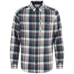 Koszula męska Fjällräven Fjällglim Regular Shirt M niebieski Dark Navy-Chalk White