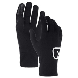 Rękawiczki damskie Ortovox W's 185 Rock'n'Wool Glove Liner czarny Black Raven