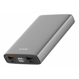 Powerbank Swissten Aluminum 10000 mAh szary grey