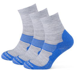 Skarpetki Zulu Merino Allseason 3-pack niebieski blue