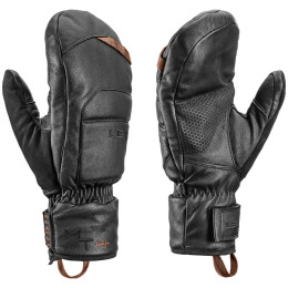 Rękawice narciarskie Leki Montera Prime Mitt czarny/brązowy black-dark brown
