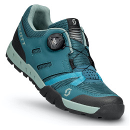 Damskie buty rowerowe Scott W's Sport Crus-r Flat Boa niebieski/zielony petrol blue/mint green