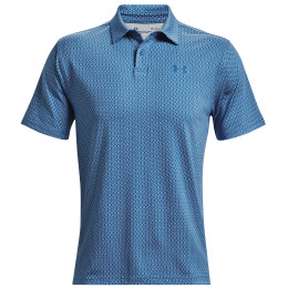Koszulka męska Under Armour T2G Printed Polo niebieski Victory Blue / White / Victory Blue