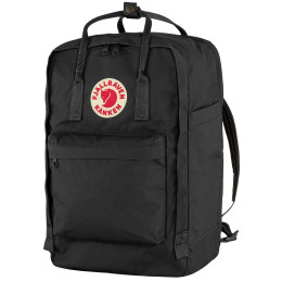 Miejski plecak Fjällräven Kånken Laptop 17" czarny Black