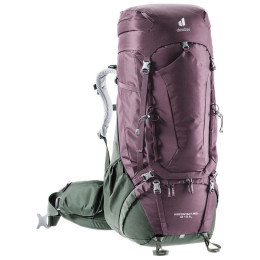 Plecak damski Deuter Aircontact PRO 65+15 SL fioletowy AubergineIvy