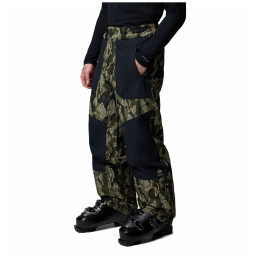 Męskie spodnie narciarskie Columbia Coreshot™ Printed Pant zielony/czarny Greenscape Treebark Print, Black